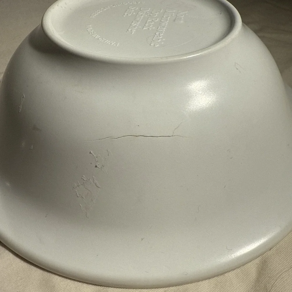 Kellogs Plastic Cereal Bowl Marked‎ Dated 1996 Vintage